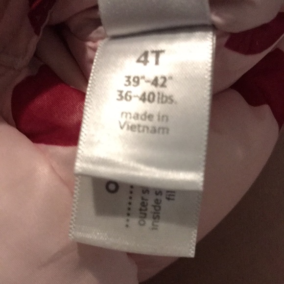 Girl reversible puffer vest - Picture 5 of 5